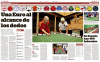 Eurocopa 2012 Futbolchapas en Diario Marca